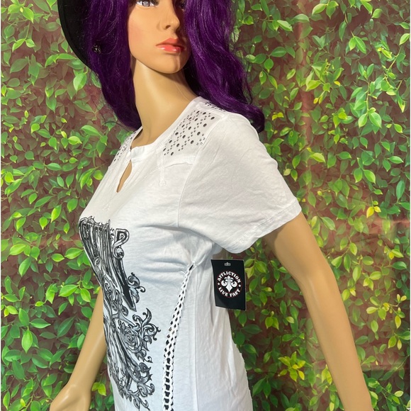 Affliction Women’s T-Shirt - Picture 4 of 16